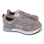 Sneaker uomo Sun68 Jaki 2.0 nabuk grigio 