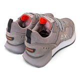 Sneaker uomo Sun68 Jaki 2.0 nabuk grigio 
