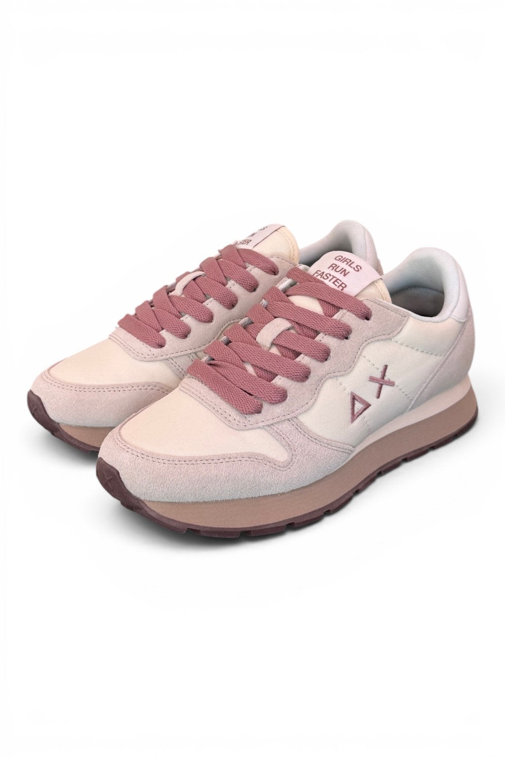Sneaker donna Sun68 Ally Solid bianco panna 