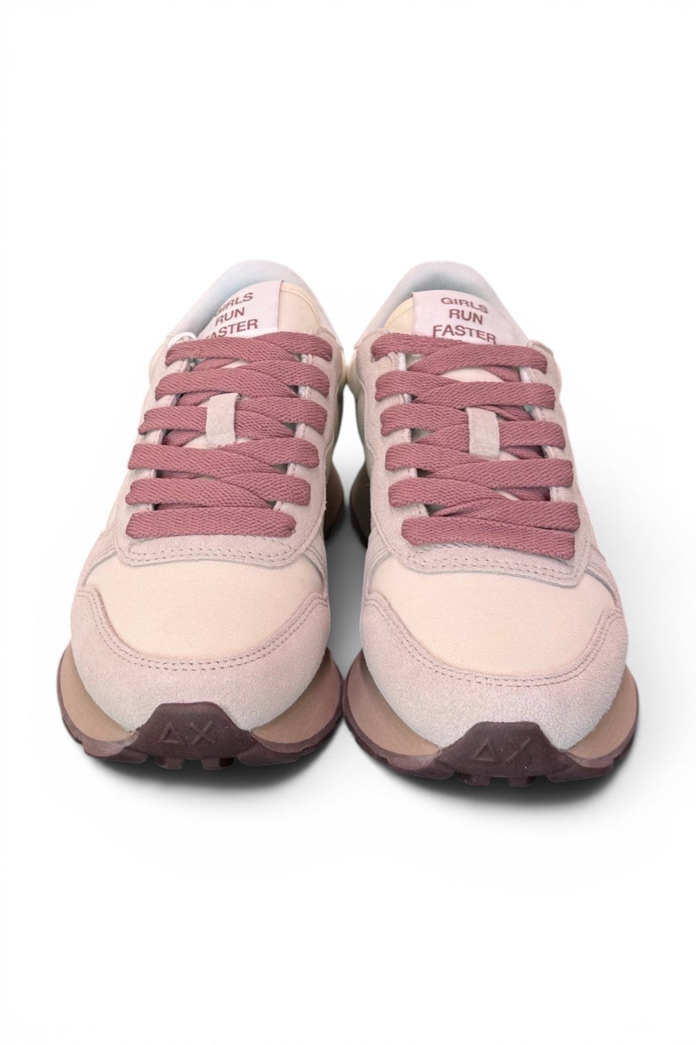Sneaker donna Sun68 Ally Solid bianco panna 