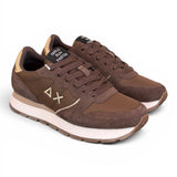 Sneaker donna Sun68 Ally gold marrone 