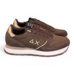 Sneaker donna Sun68 Ally gold marrone 