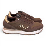 Sneaker donna Sun68 Ally gold marrone 
