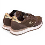 Sneaker donna Sun68 Ally gold marrone 