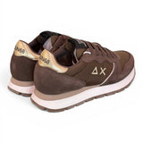 Sneaker donna Sun68 Ally gold marrone 