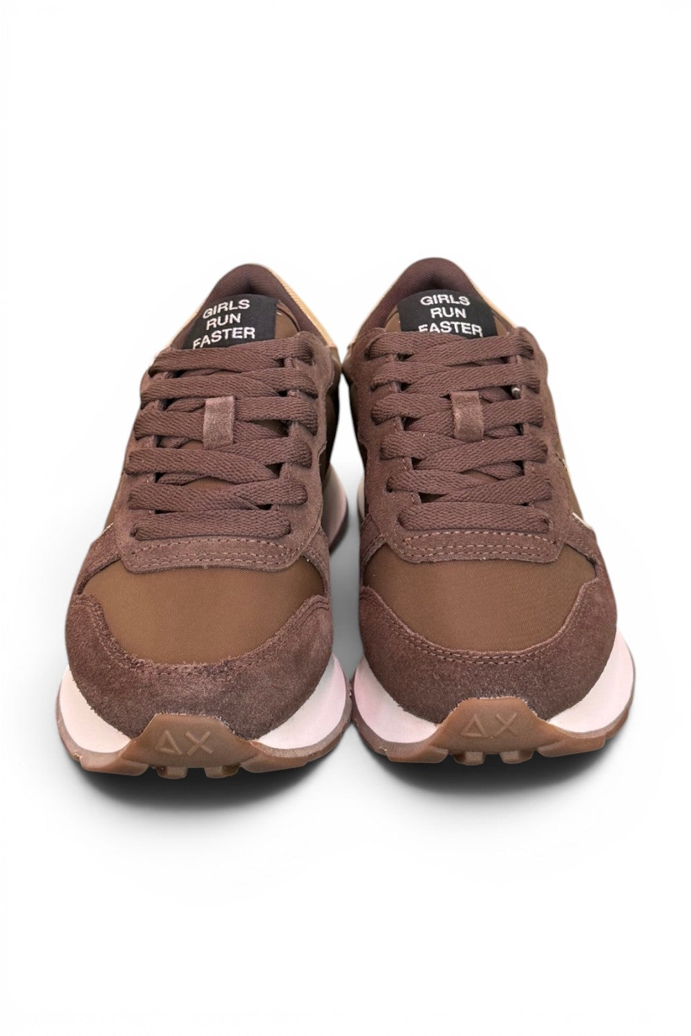 Sneaker donna Sun68 Ally gold marrone 