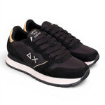 Sneaker donna Sun68 Ally gold nera 