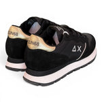 Sneaker donna Sun68 Ally gold nera 