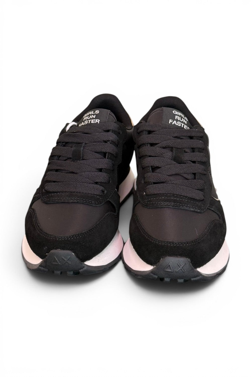 Sneaker donna Sun68 Ally gold nera 