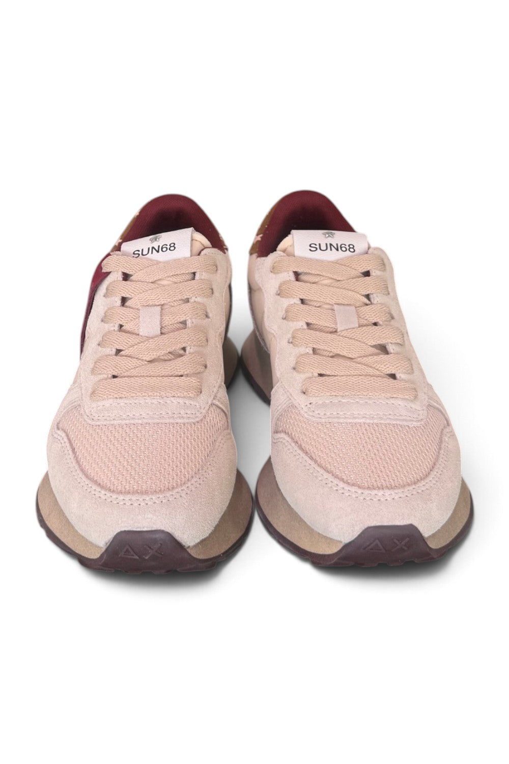 Sneaker donna Sun68 Ally vintage panna 