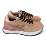 Sneaker donna Sun68 Stargirl strass beige 