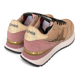 Sneaker donna Sun68 Stargirl strass beige 