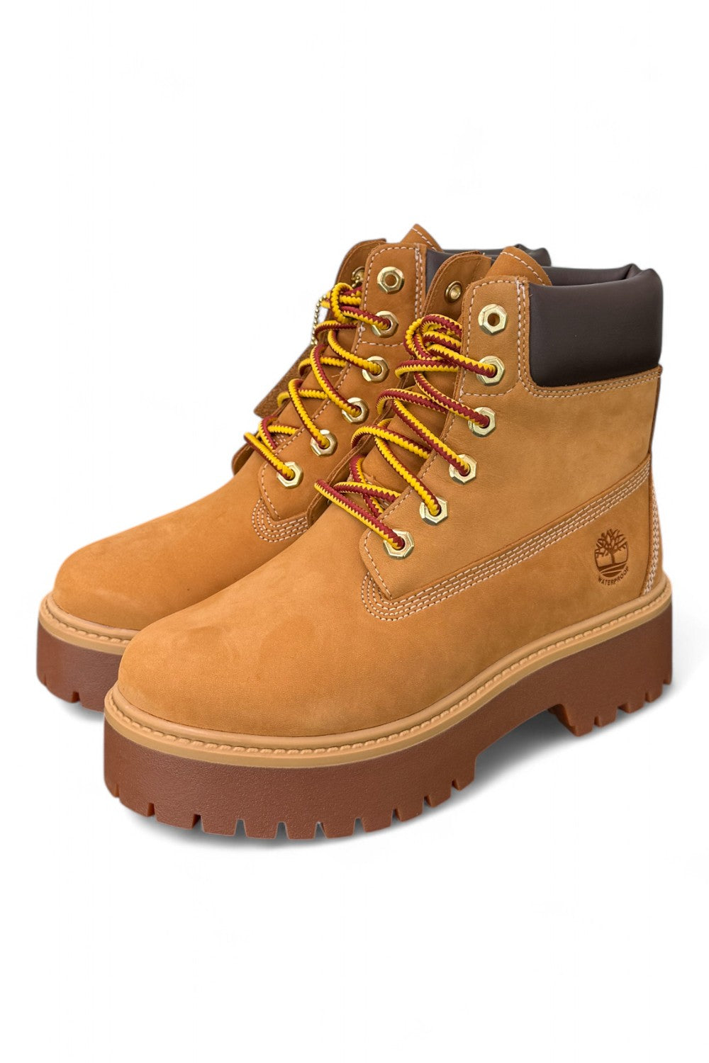 Anfibio Impermeabile con Plateau Stone Street 6-Inch da Donna in giallo 