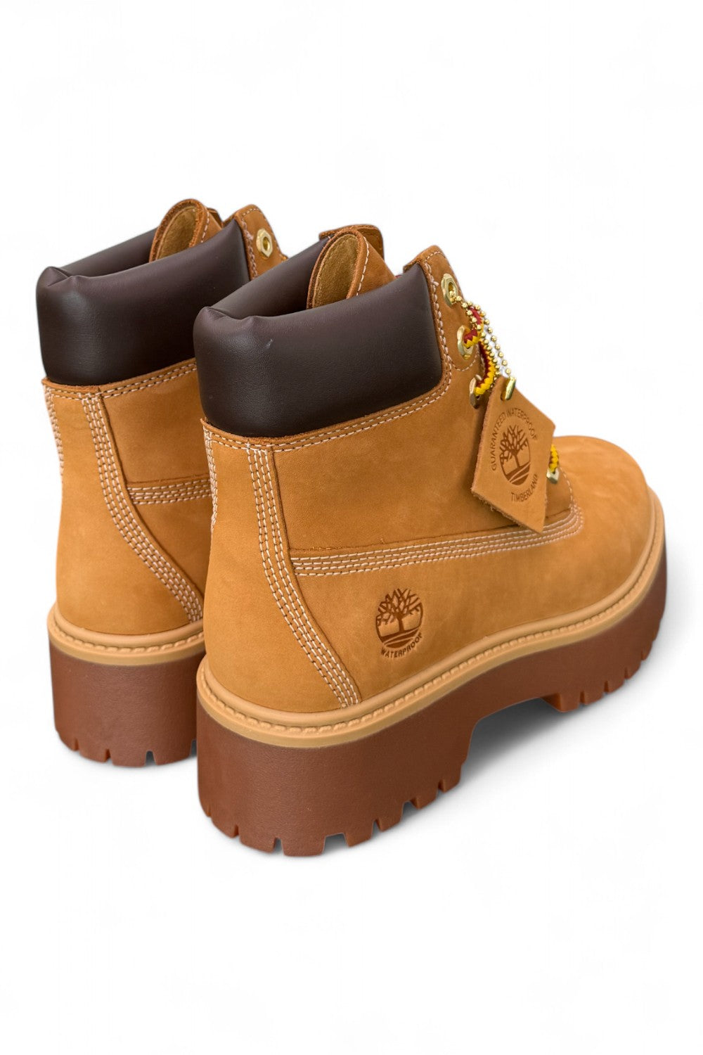 Anfibio Impermeabile con Plateau Stone Street 6-Inch da Donna in giallo 