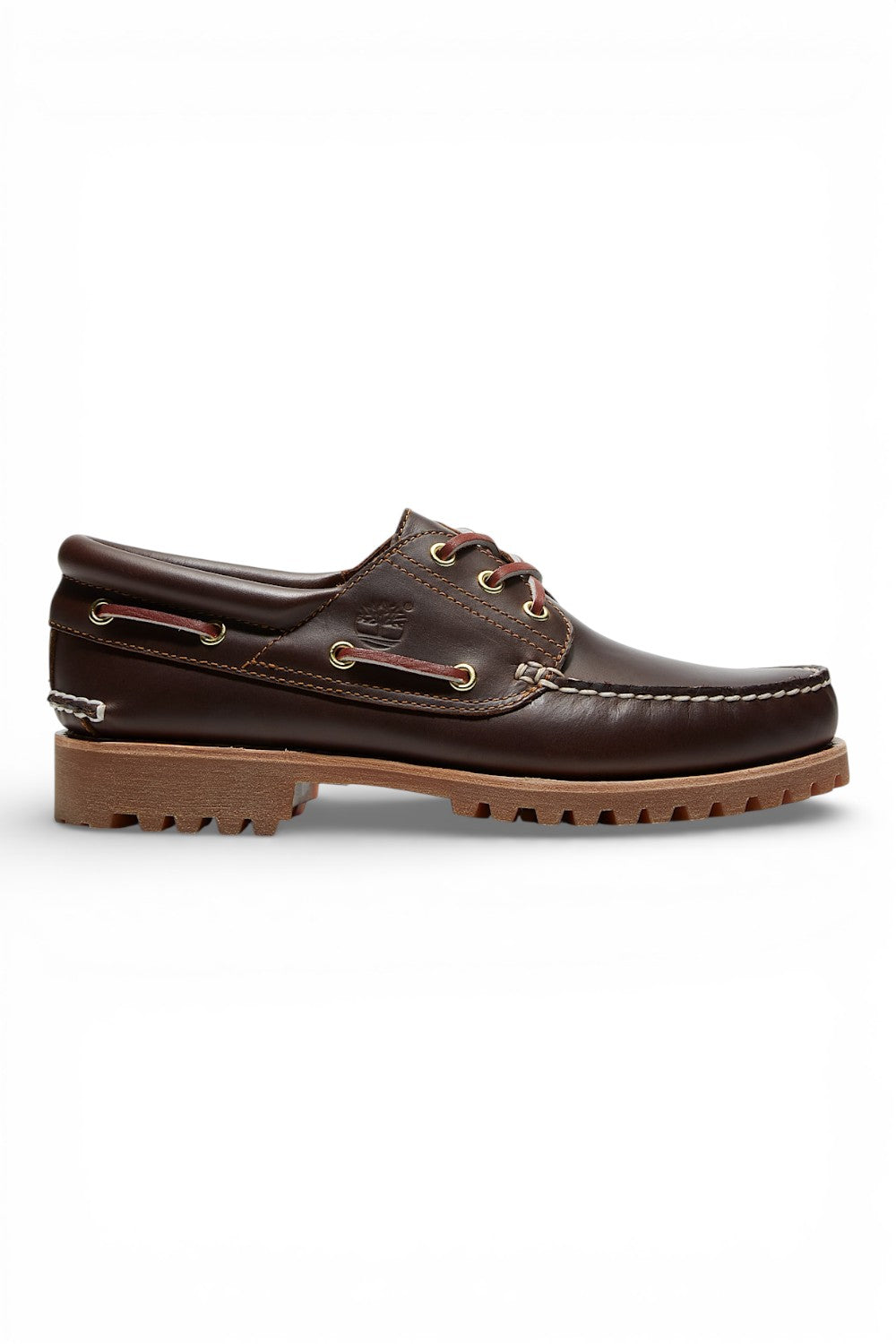 Scarpa Barca Timberland® Authentic 3-Eye Lug Handsewn marrone 