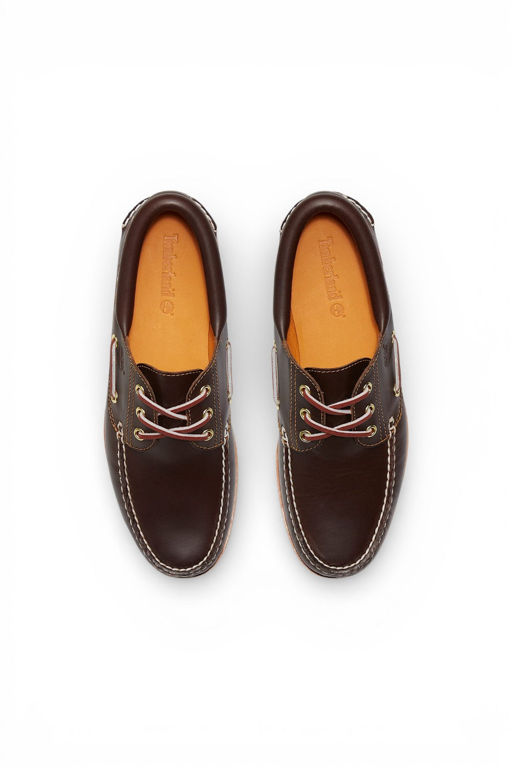 Scarpa Barca Timberland® Authentic 3-Eye Lug Handsewn marrone 