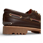 Scarpa Barca Timberland® Authentic 3-Eye Lug Handsewn marrone 