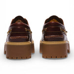 Scarpa Barca Plateau Stone Street Donna bordeaux 