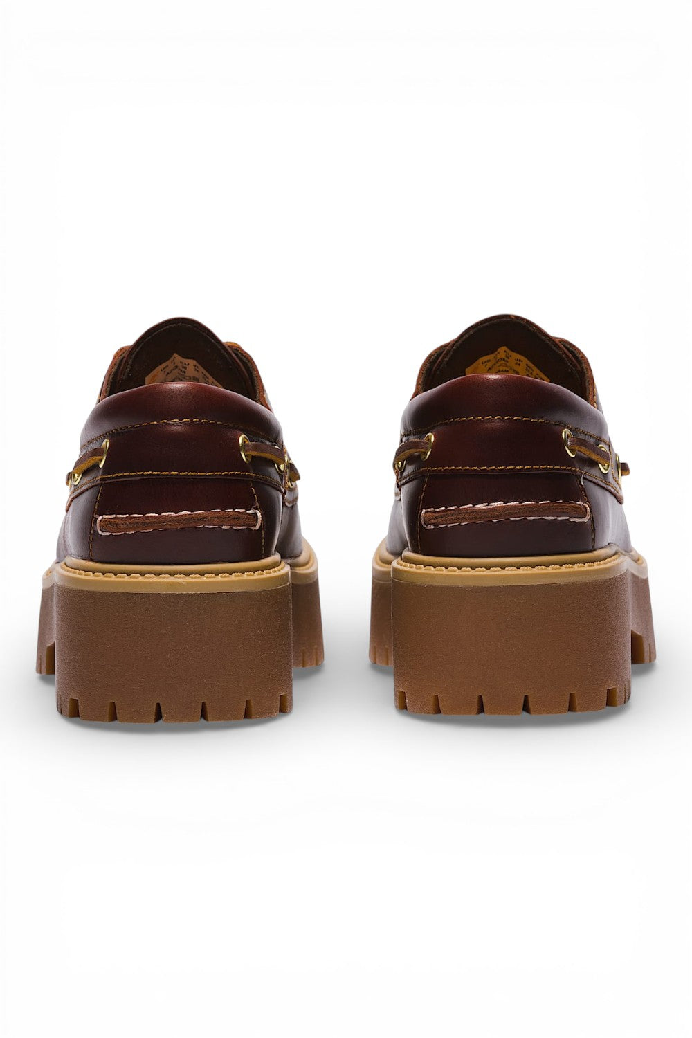 Scarpa Barca Plateau Stone Street Donna bordeaux 