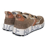 Sneaker Club01 Voile Blanche uomo marrone 