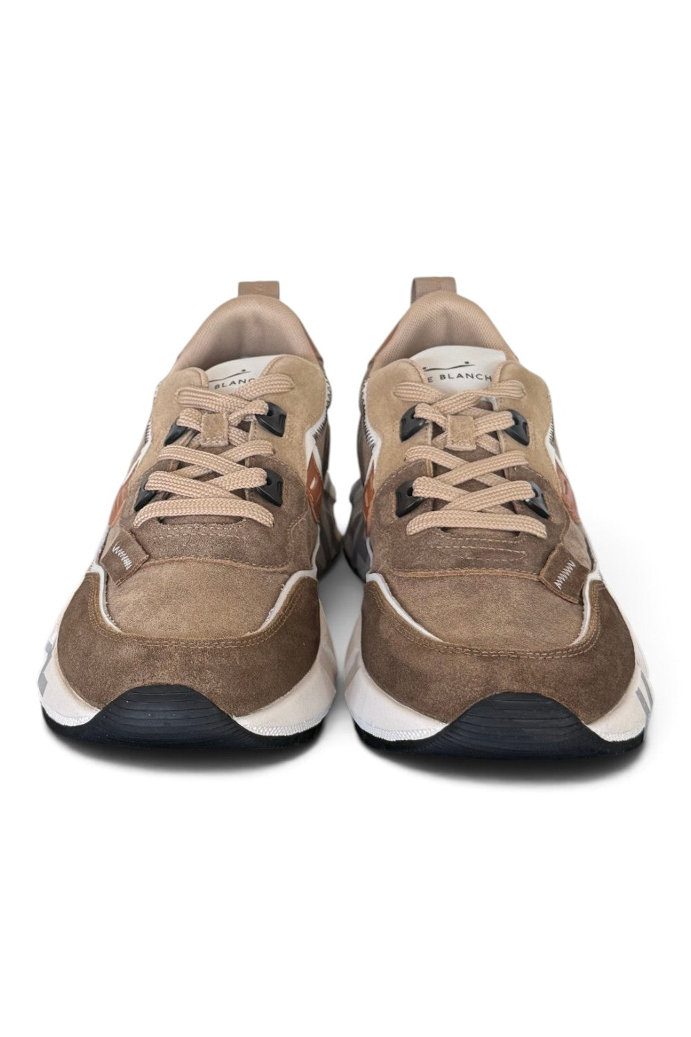 Sneaker Club01 Voile Blanche uomo marrone 