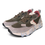 Sneaker Club01 Voile Blanche uomo verde grigio 