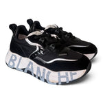 Sneaker Voile Blanche donna Club105 nero 