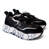 Sneaker Voile Blanche donna Club105 nero 