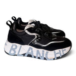 Sneaker Voile Blanche donna Club105 nero 