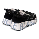 Sneaker Voile Blanche donna Club105 nero 