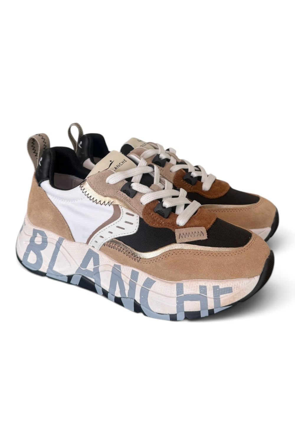 Sneaker Voile Blanche donna Club105 multicolor 
