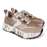 Sneaker Voile Blanche donna Club105 sabbia 