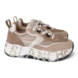 Sneaker Voile Blanche donna Club105 sabbia 
