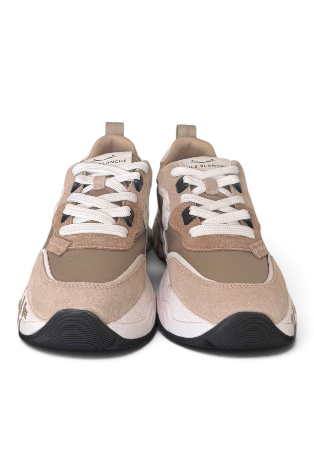 Sneaker Voile Blanche donna Club105 sabbia 