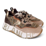 Sneaker Voile Blanche donna Club105 bouclé 