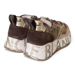 Sneaker Voile Blanche donna Club105 bouclé 