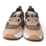Sneaker Voile Blanche donna Club105 bouclé 