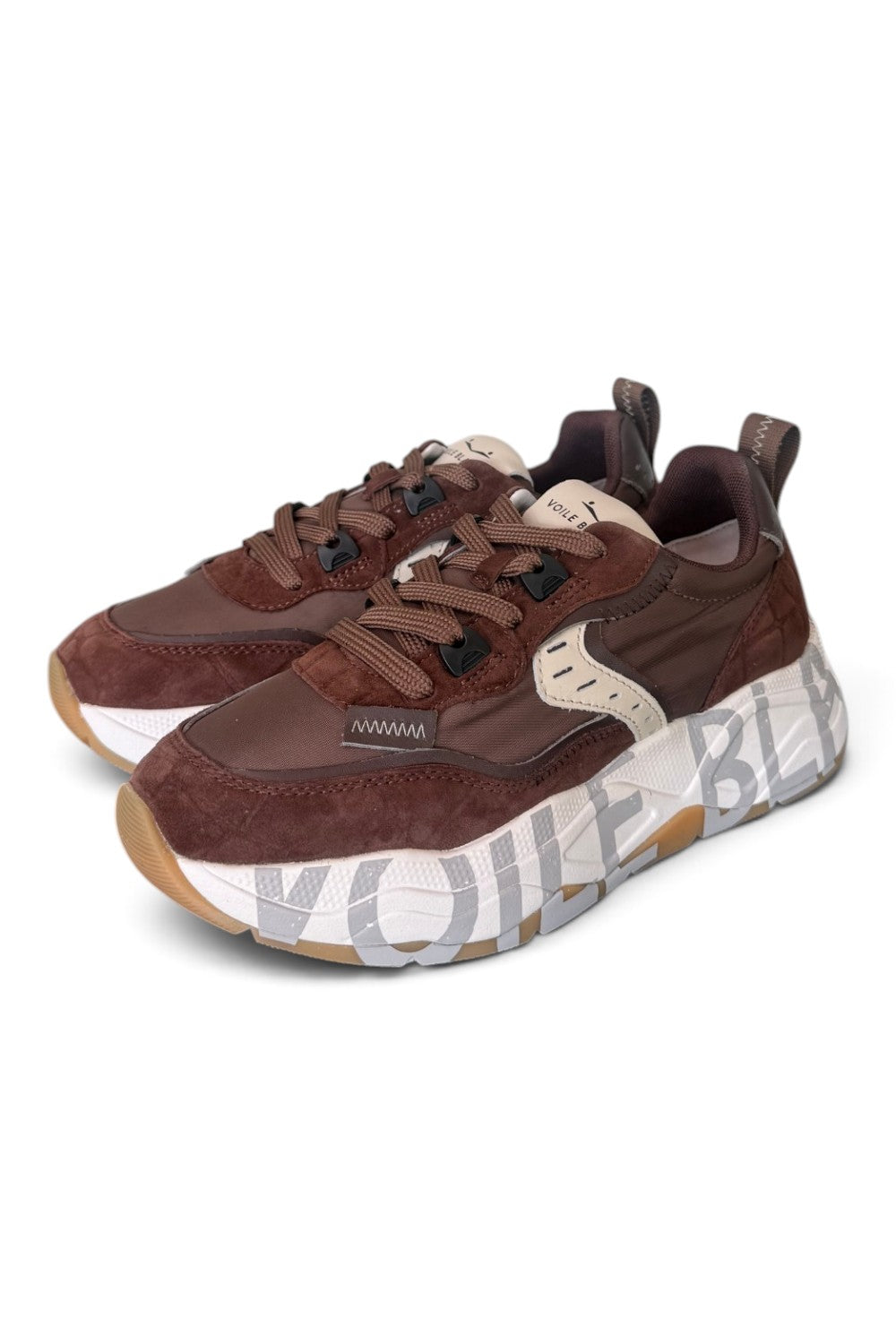 Sneaker Voile Blanche donna Club105 nero 