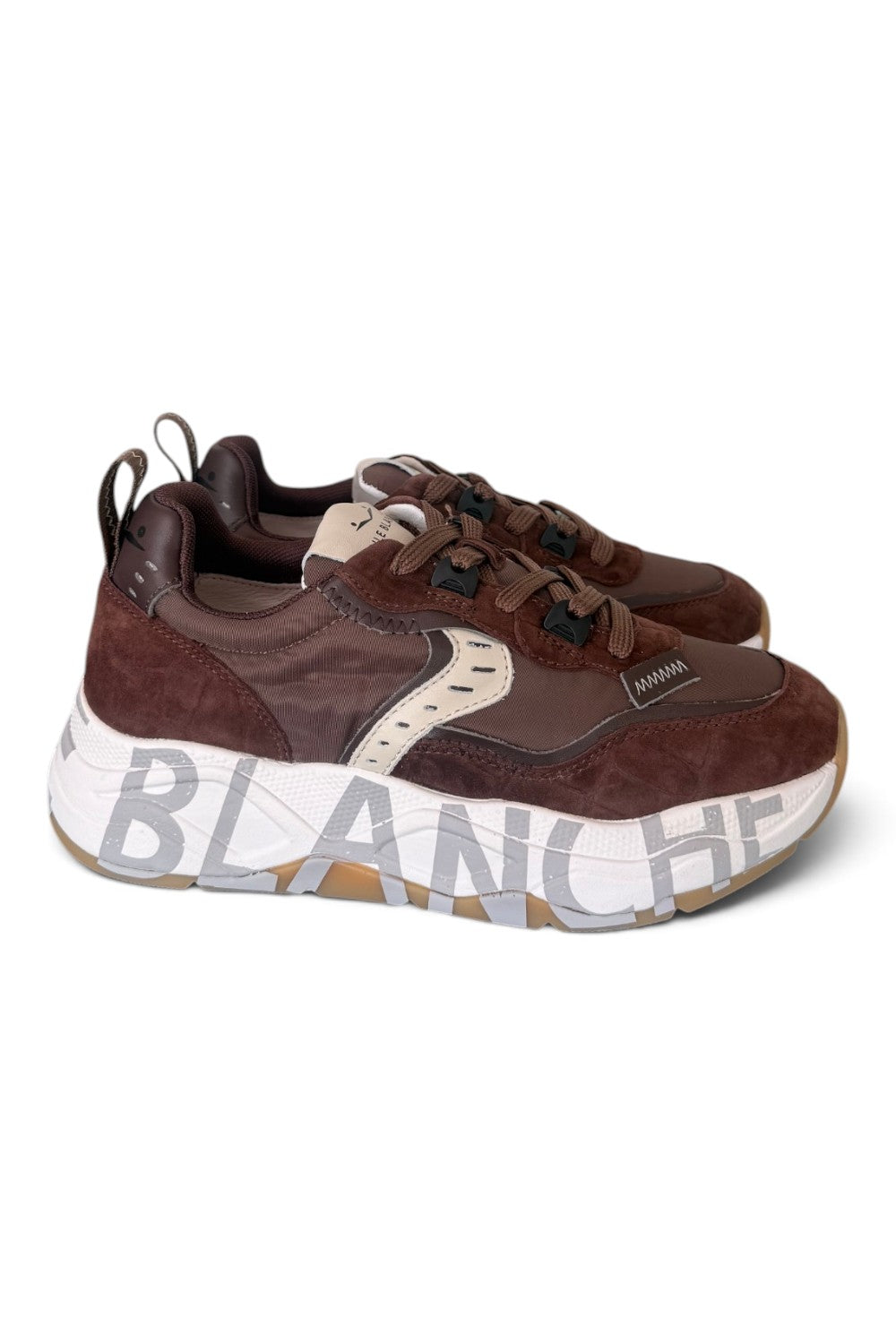 Sneaker Voile Blanche donna Club105 nero 
