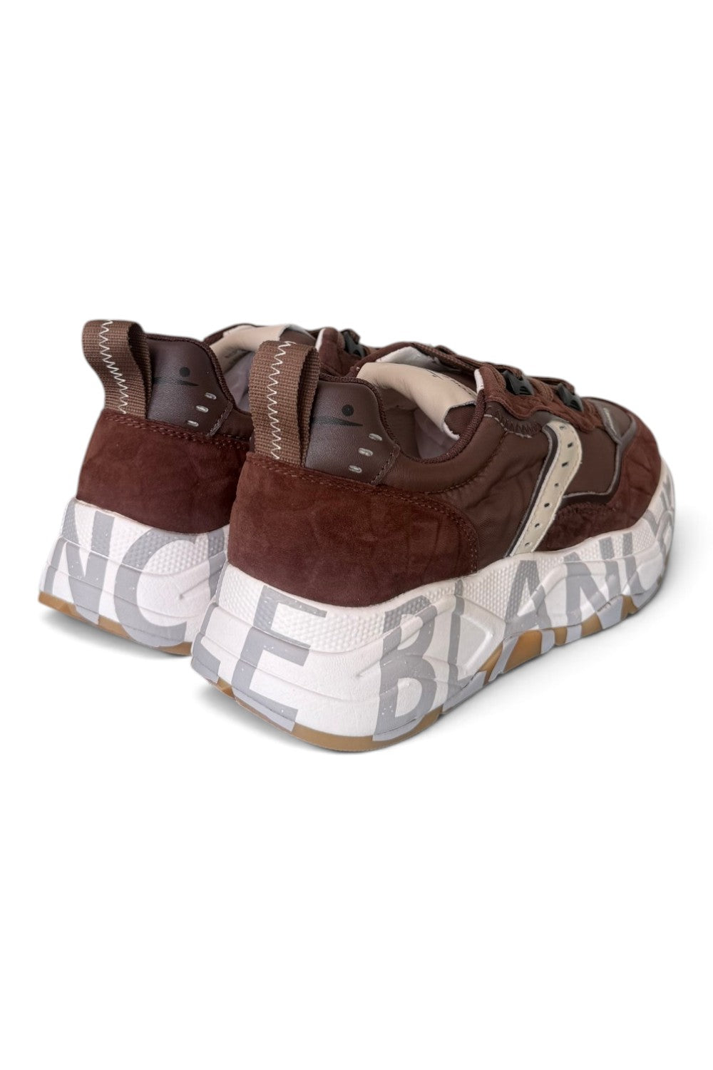 Sneaker Voile Blanche donna Club105 nero 