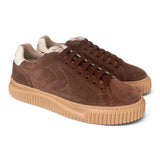 Sneaker Voile Blanche donna Lipari suede moro 