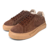 Sneaker Voile Blanche donna Lipari suede moro 