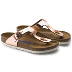 Ciabatta infradito Gizeh birko flor rame Birkenstock 