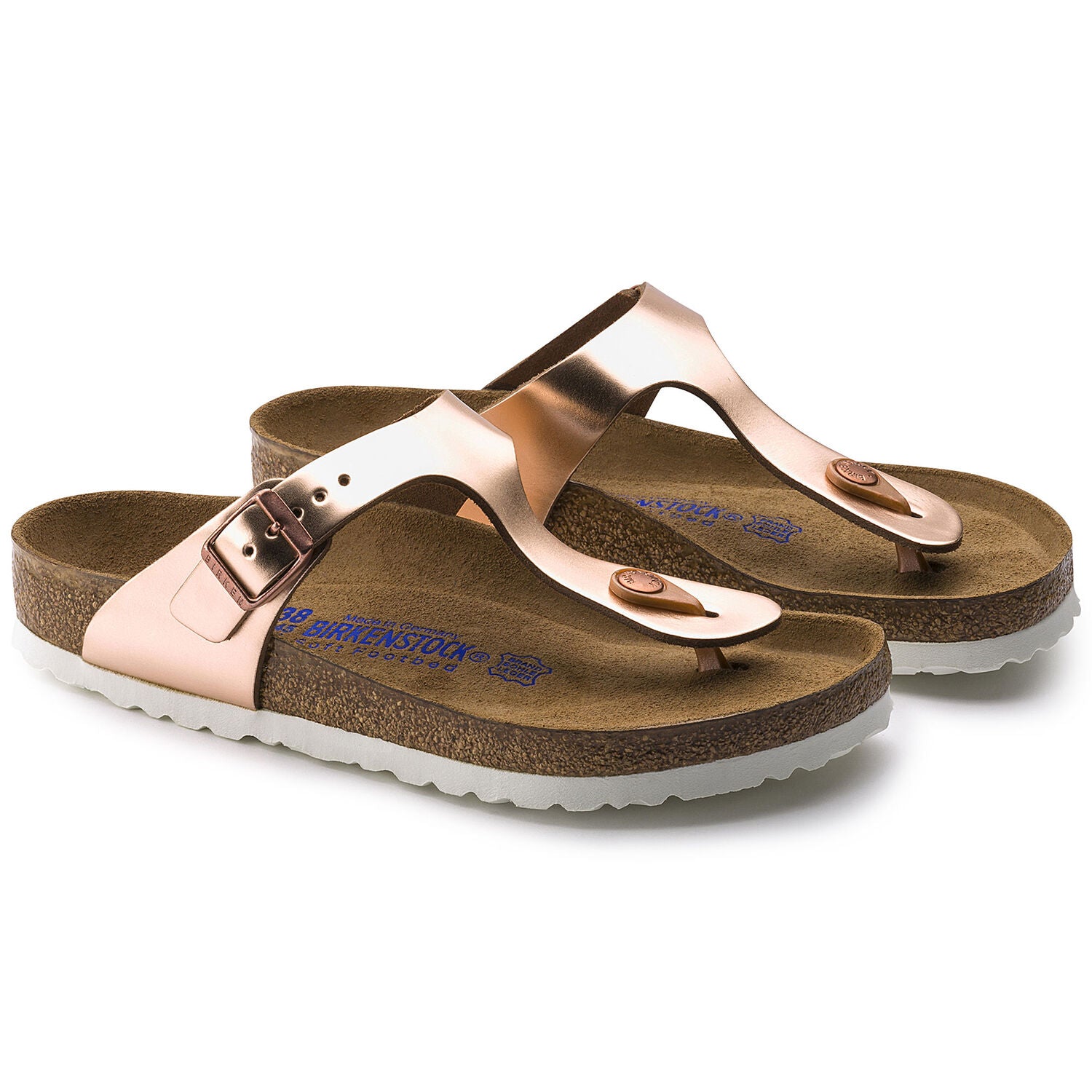 Ciabatta infradito Gizeh birko flor rame Birkenstock 