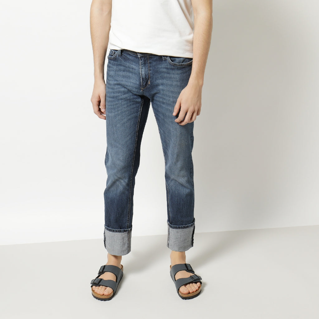 Ciabatta uomo Arizona basalt blu Birkenstock 