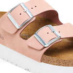 Ciabatta Arizona Papillio birkenstock pink nabuk leahter platform 