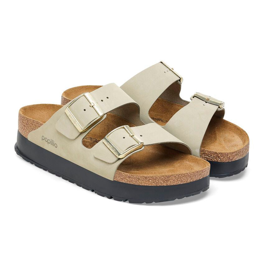 Ciabatta Arizona Papillio birkenstock eucalyptus nabuk leahter 