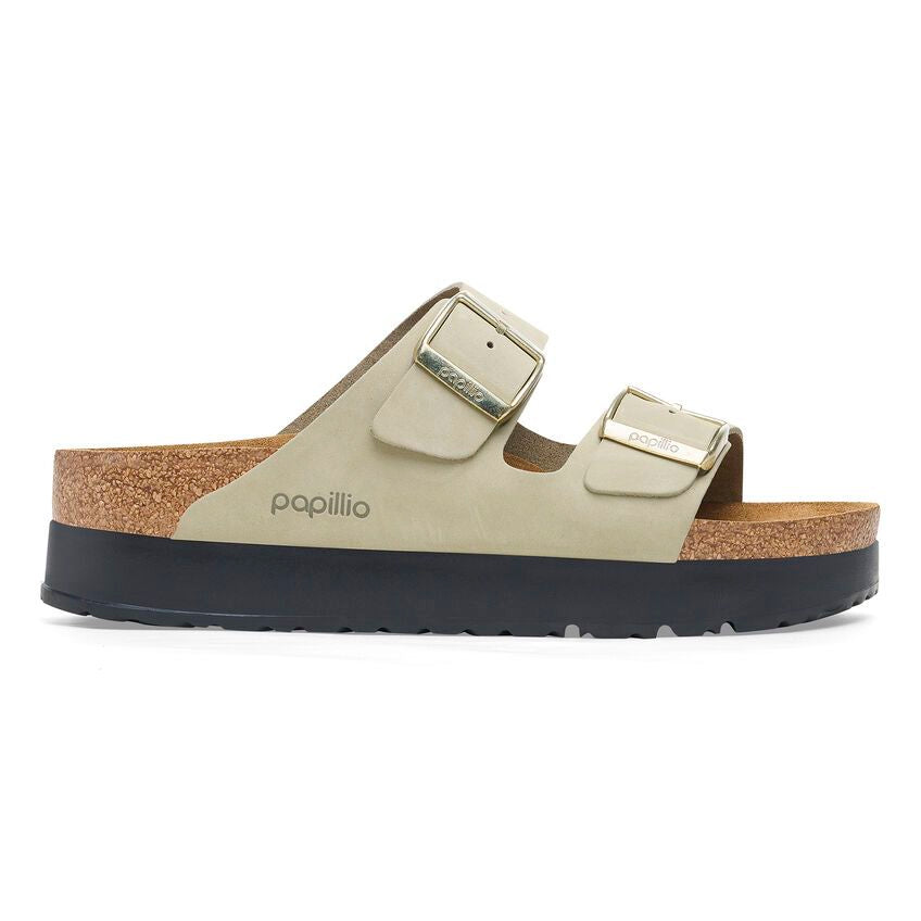 Ciabatta Arizona Papillio birkenstock eucalyptus nabuk leahter 