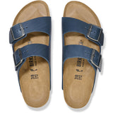 Ciabatta Arizona oiled leather blue Birkenstock uomo 1027072 