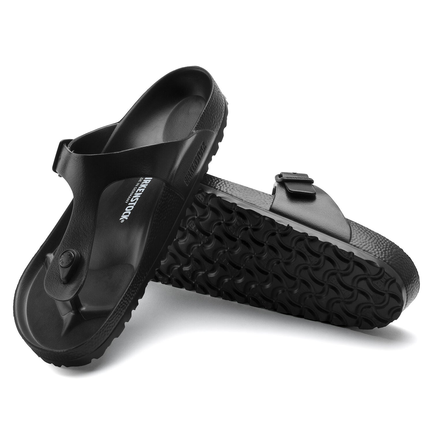 Ciabatta Infradito Eva nero Birkenstock 128201 